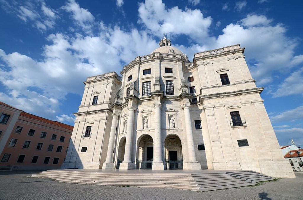 Panthéon National de Lisbonne église et dernière demeure des héros du Portugal